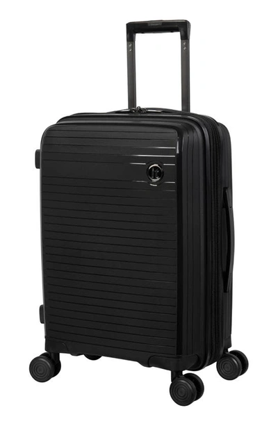 Shop It Luggage Spontaneous 22-inch Hardside Spinner Luggage In Black