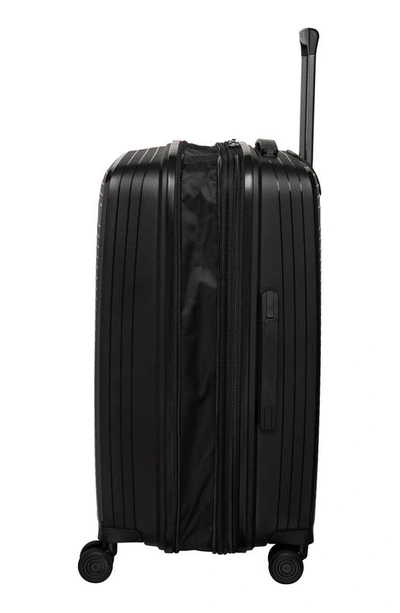 Shop It Luggage Spontaneous 22-inch Hardside Spinner Luggage In Black