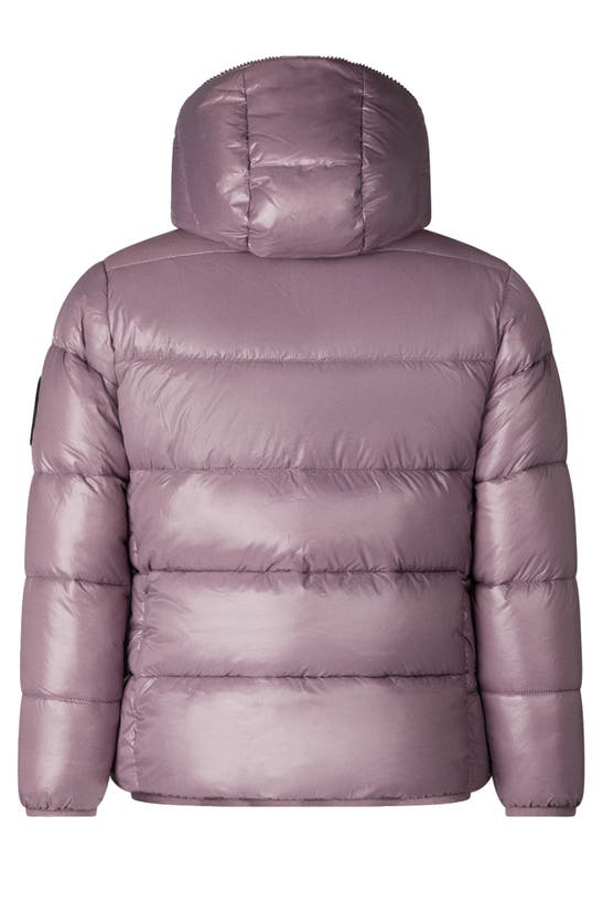 Save The Duck Kids Rosy hooded padded jacket - Purple