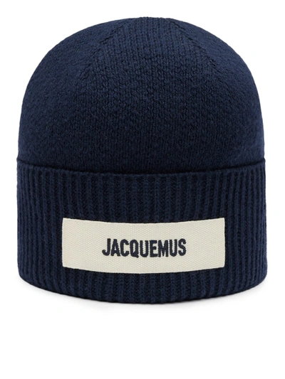 Shop Jacquemus Le Bonnet  In Blue