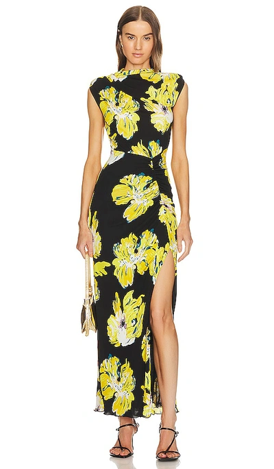 Shop Diane Von Furstenberg Apollo Dress In Painted Blossom