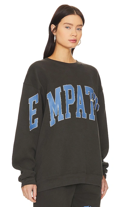 The Mayfair Group Ways To Show Empathy Crewneck In Charcoal