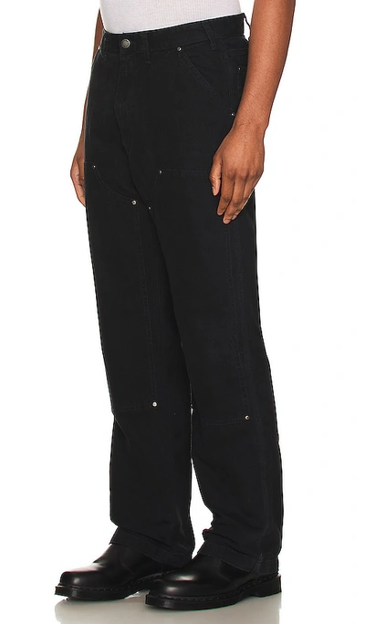 Dickies Double Front Duck Pant In Black