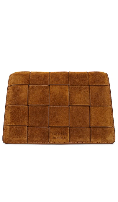 Loeffler Randall Delphine Cacao Clutch In Cacao