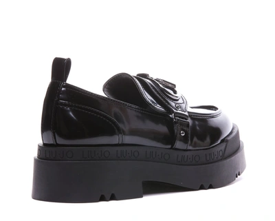 Shop Liu •jo Liu Jo Flat Shoes In Black