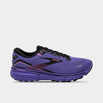 Shop Brooks Women's Ghost 15 Running Shoes In Purple/pink/black