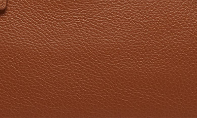 Shop Furla Large Giove Leather Tote In Cognac
