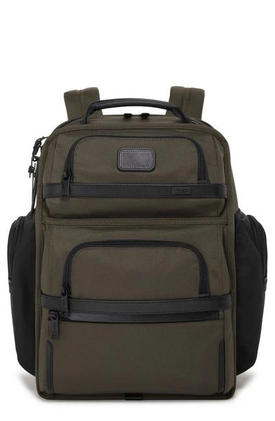 Shop Tumi Alpha 3 Brief Pack® In Olive Night