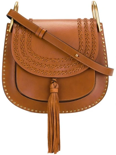Chloé Hudson Medium Shoulder Bag, Caramel