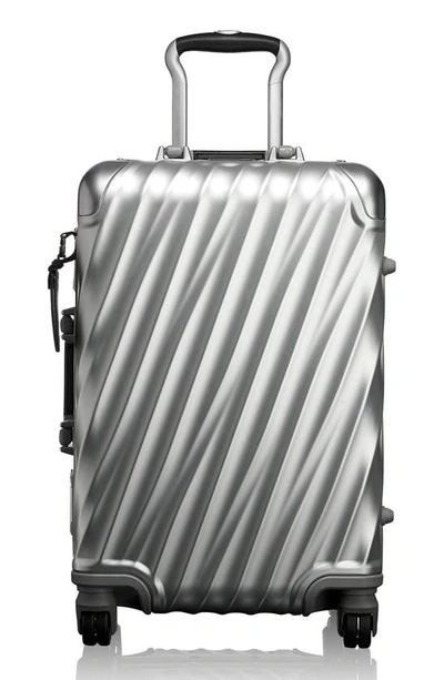 Shop Tumi 19 Degree Aluminum 22-inch International Spinner Carry-on Bag In Silver