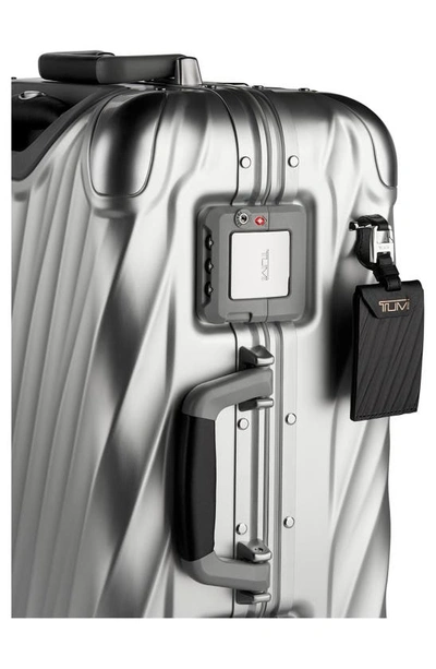 Tumi 19 Degree Aluminum 22-inch International Spinner Carry-on Bag In Silver