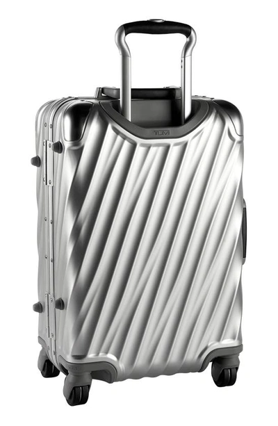 Shop Tumi 19 Degree Aluminum 22-inch International Spinner Carry-on Bag In Silver