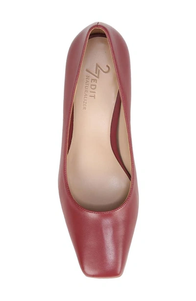 Shop 27 Edit Naturalizer Lana Pump In Ruby Red Leather