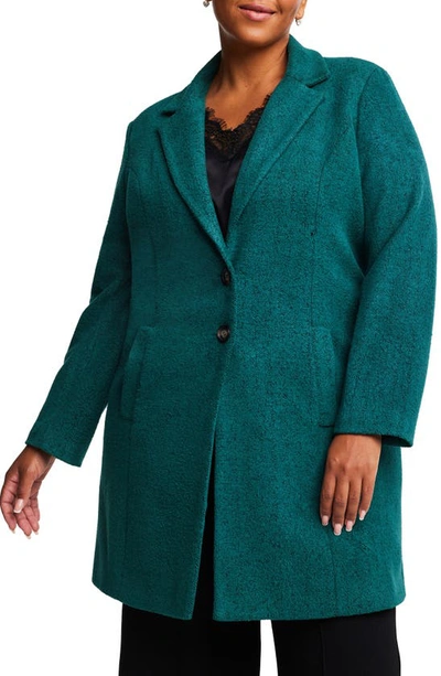 Shop Estelle Wander Coat In Emerald
