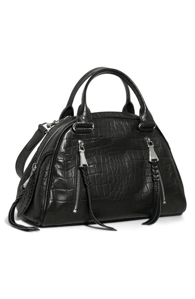 Shop Aimee Kestenberg The Day Dream Leather Satchel In Black Croco