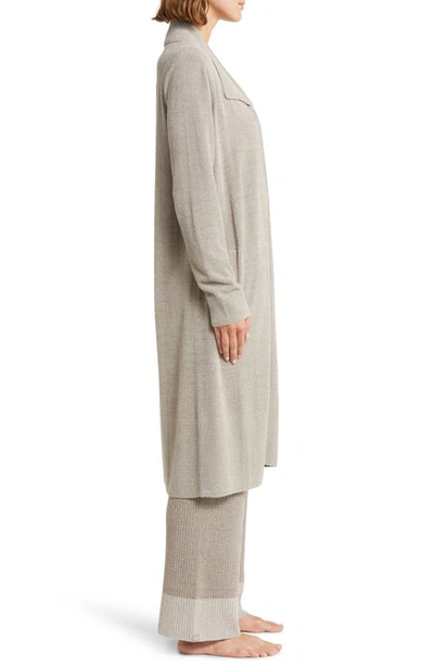 Shop Barefoot Dreams Cozychic™ Ultra Lite® Open Front Cardigan In Pewter