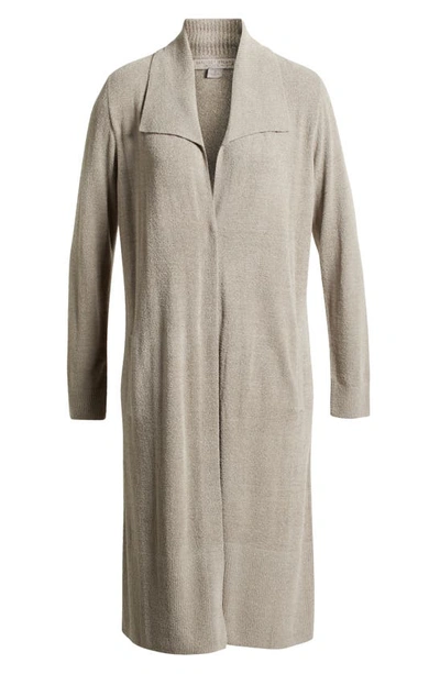 Shop Barefoot Dreams Cozychic™ Ultra Lite® Open Front Cardigan In Pewter