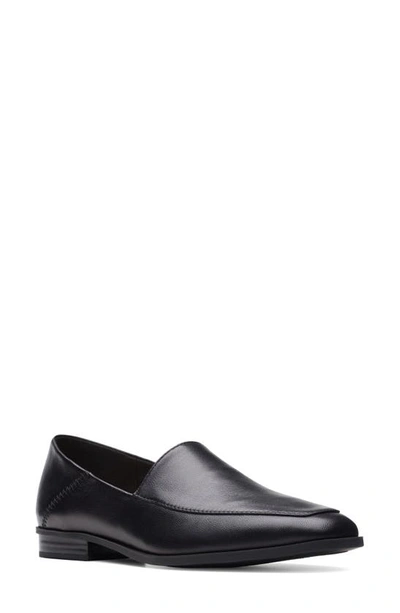 Shop Clarks (r) Sarafyna Freva Loafer In Black Leather