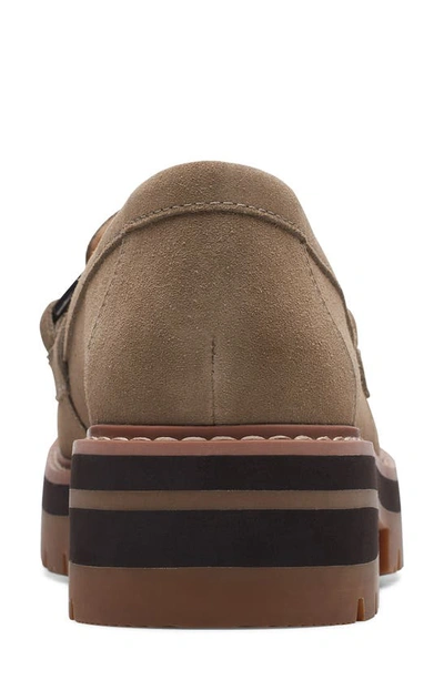 Shop Clarks (r) Orianna Bit Loafer In Dark Sand Suede