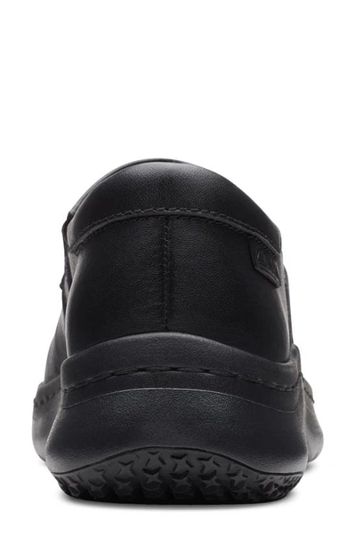 Clarks Pro Gem In Black Leather