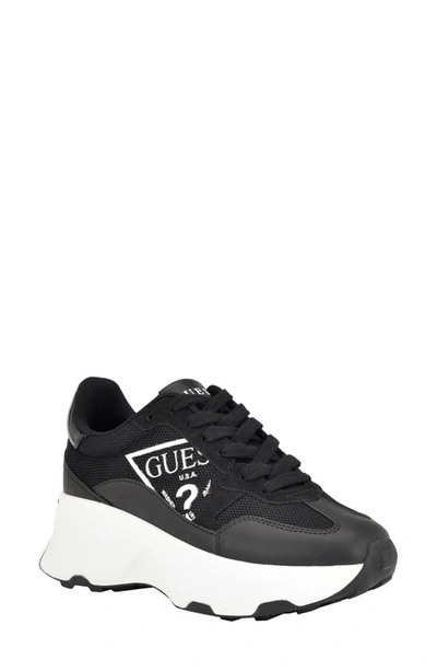Guess Women's Calebb Chunky Platform Fashion Sneakers In