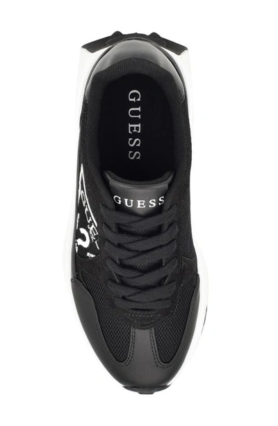 Shop Guess Calebb 3 Sneaker In Black Multi