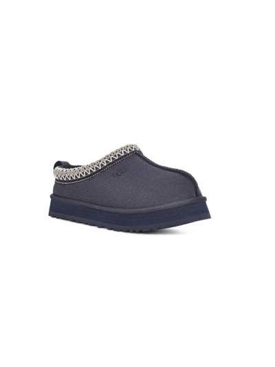 Shop Ugg Little Kid's & Kid's Tazz Platform Slippers In Eve Blue
