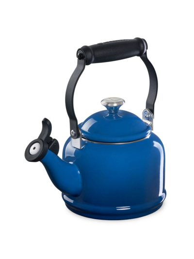 Shop Le Creuset 1.25-quart Stainless Steel Demi Tea Kettle In Marseille