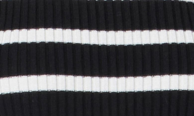 English Factory Combo Top In Black Stripe