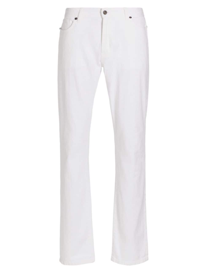 Shop Brett Johnson Men's Slim-fit Jeans In White