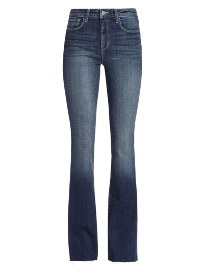 Shop L Agence Women's Ruth Mid-rise Stretch Flare Jeans In Naples