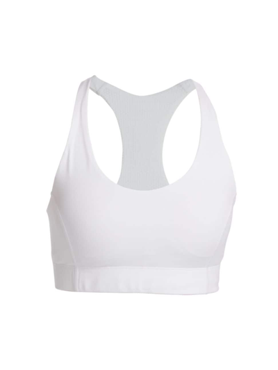 Shop Outdoor Voices Women's Doing Things Sports Bra In White