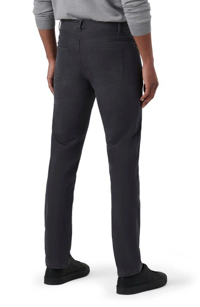 Shop Bugatchi Five-pocket Straight Leg Pants In Anthracite