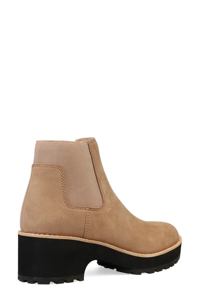 Shop Eileen Fisher Jessa Lugged Chelsea Boot In Earth