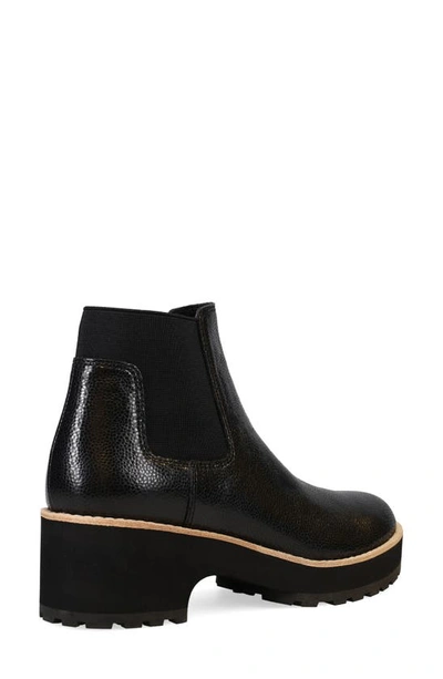 Shop Eileen Fisher Jessa Lugged Chelsea Boot In Black