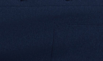 Shop Bugatchi Cotton Blend Shirt Jacket In Navy