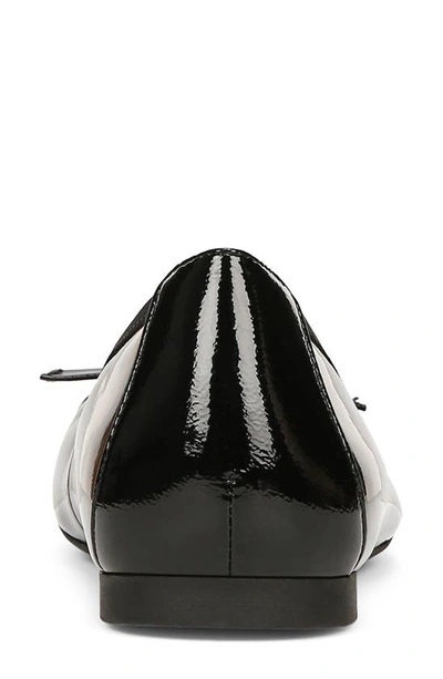 Vionic Amorie Cap Toe Ballet Flat In Black Leopard