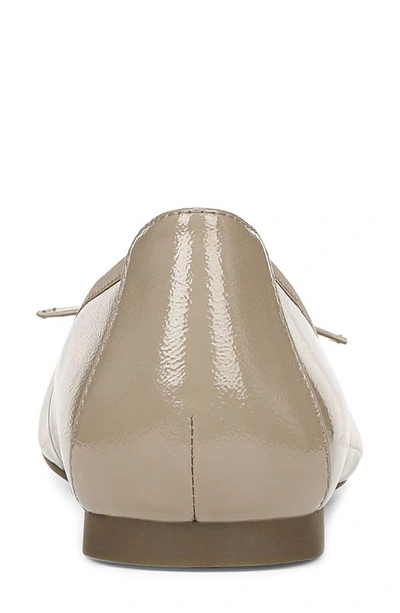 Shop Vionic Amorie Cap Toe Ballet Flat In Taupe