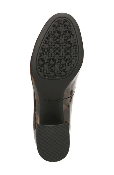 Vionic Carmel Pump In Black Leopard