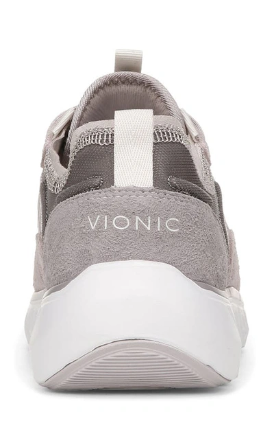 Shop Vionic Nimble Walking Sneaker In Mist Purple