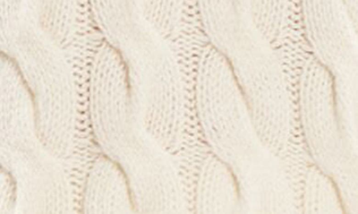 Shop Theory Cable Knit Wool & Cashmere Sweater In Ivory