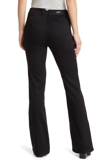 1822 Denim High Waist Slim Bootcut Trouser Jeans In Black