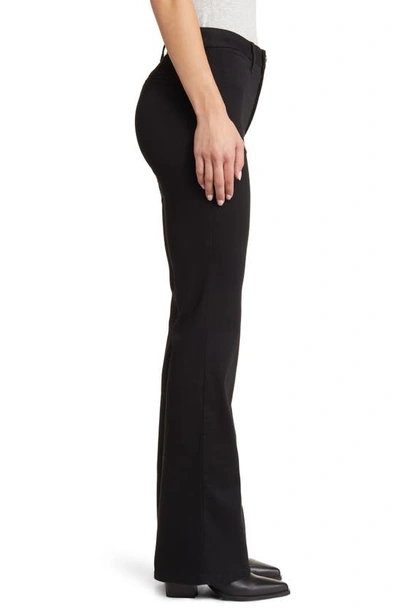 1822 Denim High Waist Slim Bootcut Trouser Jeans In Black