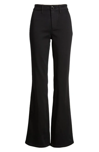 1822 Denim High Waist Slim Bootcut Trouser Jeans In Black