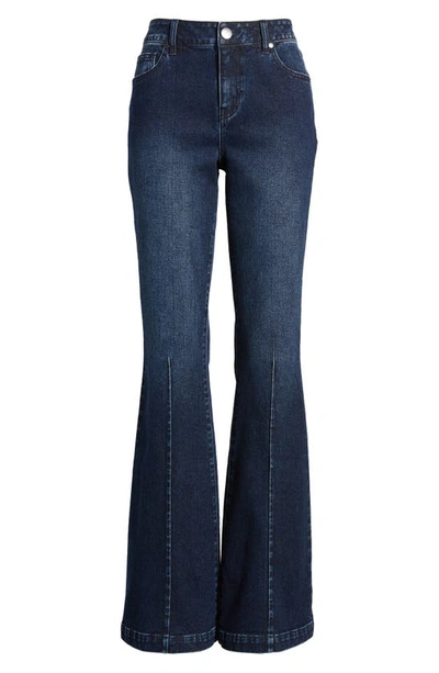 Shop 1822 Denim Front Seam High Waist Flare Jeans In Lyric