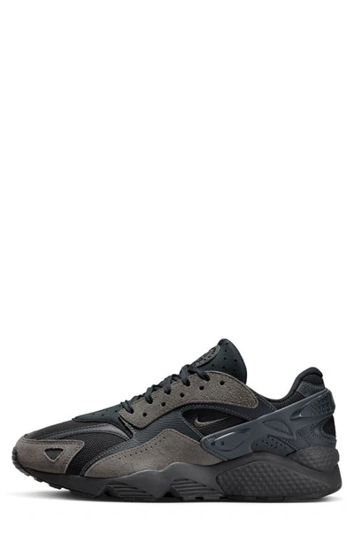 Shop Nike Air Huarache Sneaker In Black/ Medium Ash/ Anthracite