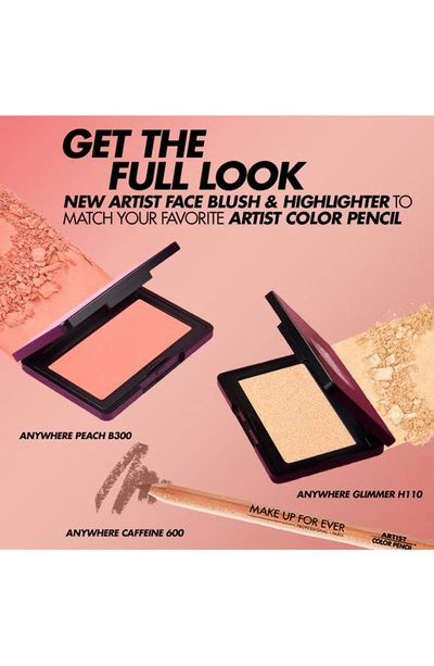 Make Up For Ever Artist Longwear Skin-fusing Powder Blush In B300
