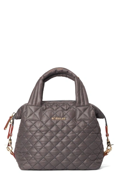 Shop Mz Wallace Small Sutton Deluxe Tote In Magnet