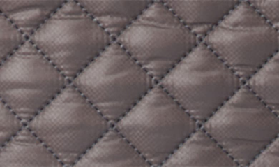 Mz Wallace Sutton Deluxe Small Metallic Top-handle Bag In Magnet