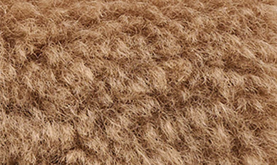 Shop Marc Jacobs Mini The Teddy J Marc Faux Fur Shoulder Bag In Camel